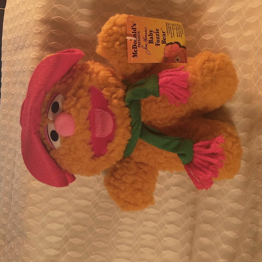 Vintage McDonald's - 1988 Jim Henson's Baby Fozzie Bear Collectible